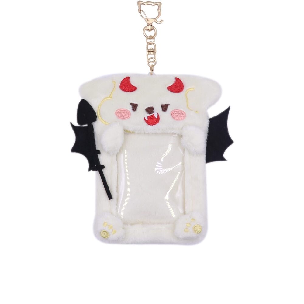 7585 Plush Photocard Holder Kpop Little Devil Credit ID Bank Student Card